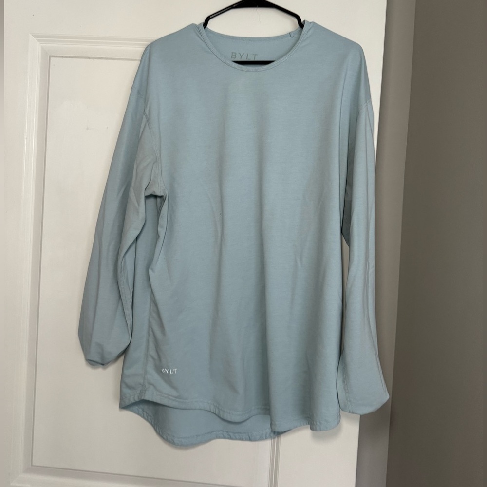 BYLT drop cut blend long sleeve